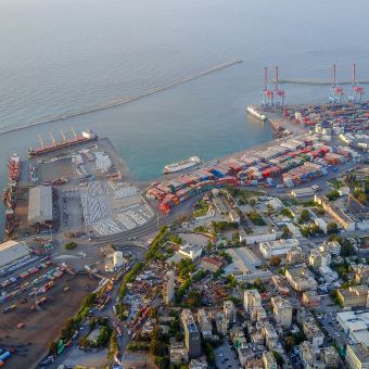 Hafen von Beirut