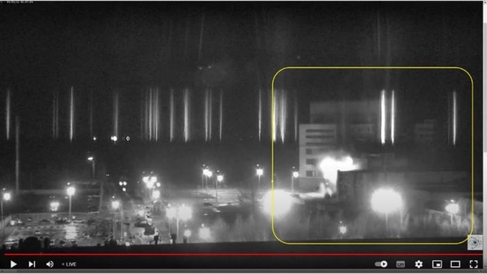Screenshot Youtube KKW Saporischschje 04.03.2022