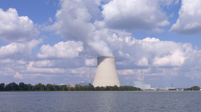 Kernkraftwerk Isar 2 in Niederbayern