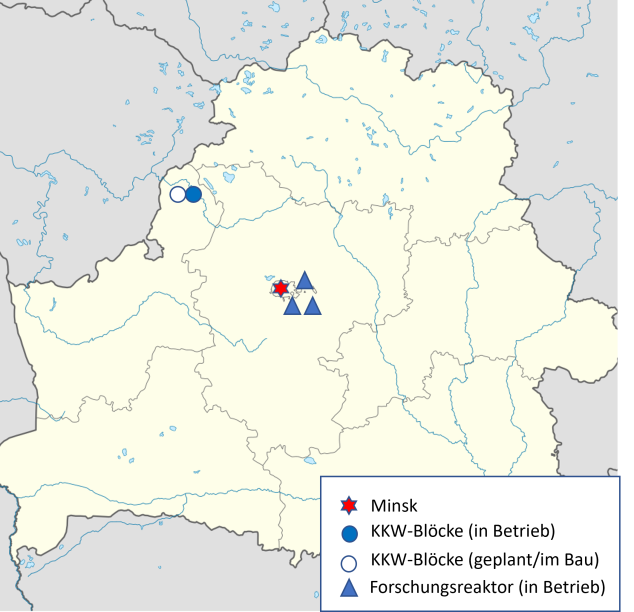 KKW in Belarus