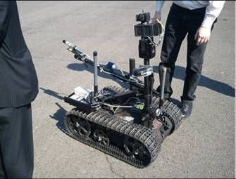 Foto eines "Packbots"