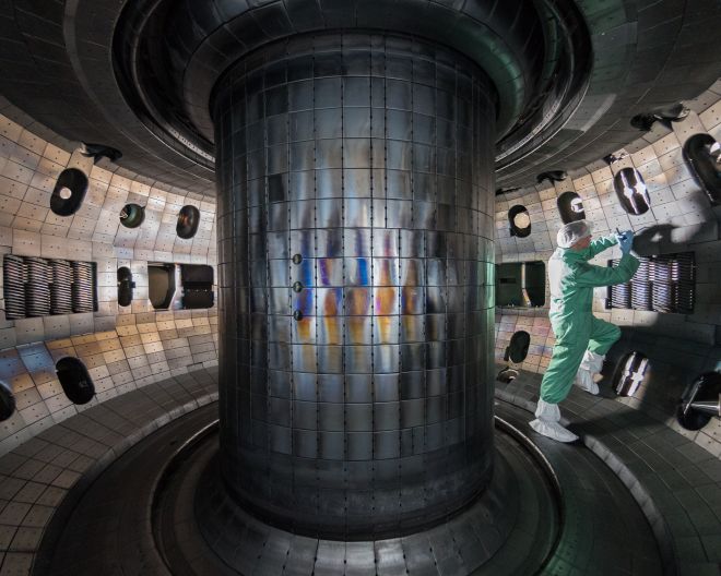 Fusionskammer Tokamak DIII
