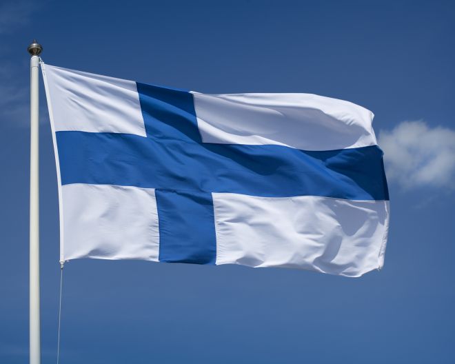 Flagge Finnland