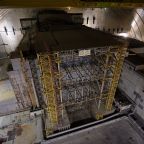 Aufnahme aus dem Inneren des New Safe Confinement
