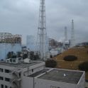 Zerstörte Reaktorblöcke am Kernkraftwerk Fukushima Daiichi