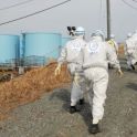 IAEA-Leute am Standort Fukushima