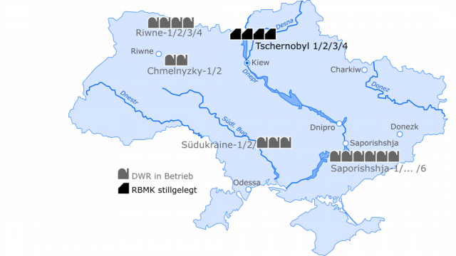 KKW in der Ukraine KKW in der Ukraine