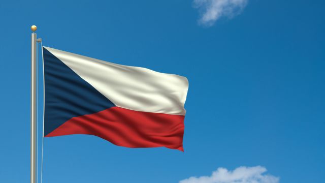 Flagge der tschechischen Republik
