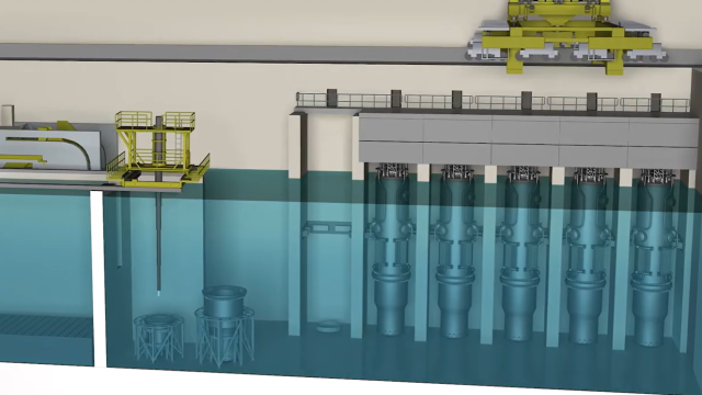 Modell eines NuScale-SMR